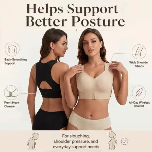 Push-up Anti-sagging Lift-and-pull Sports Crisscross Back Beauty Bra